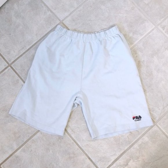 Fila Shorts Pants Light Blue (Elastic waste) - Picture 1 of 5